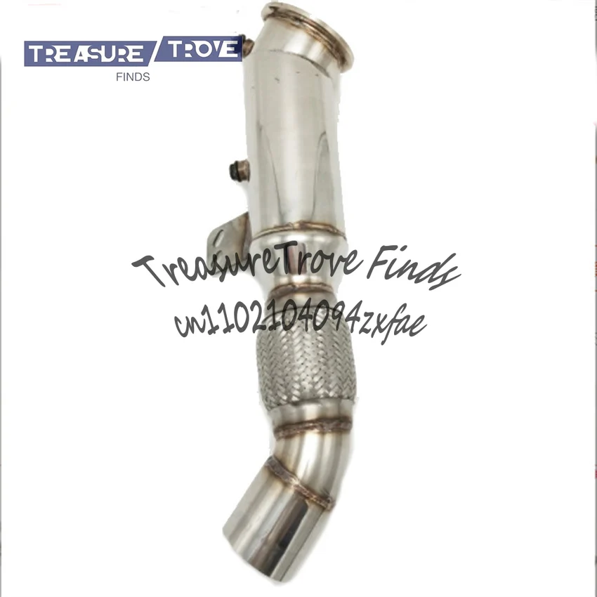 ماسورة عادم من الفولاذ المقاوم للصدأ مناسبة لسيارات BMW B58 M240i 340i 440i 540i