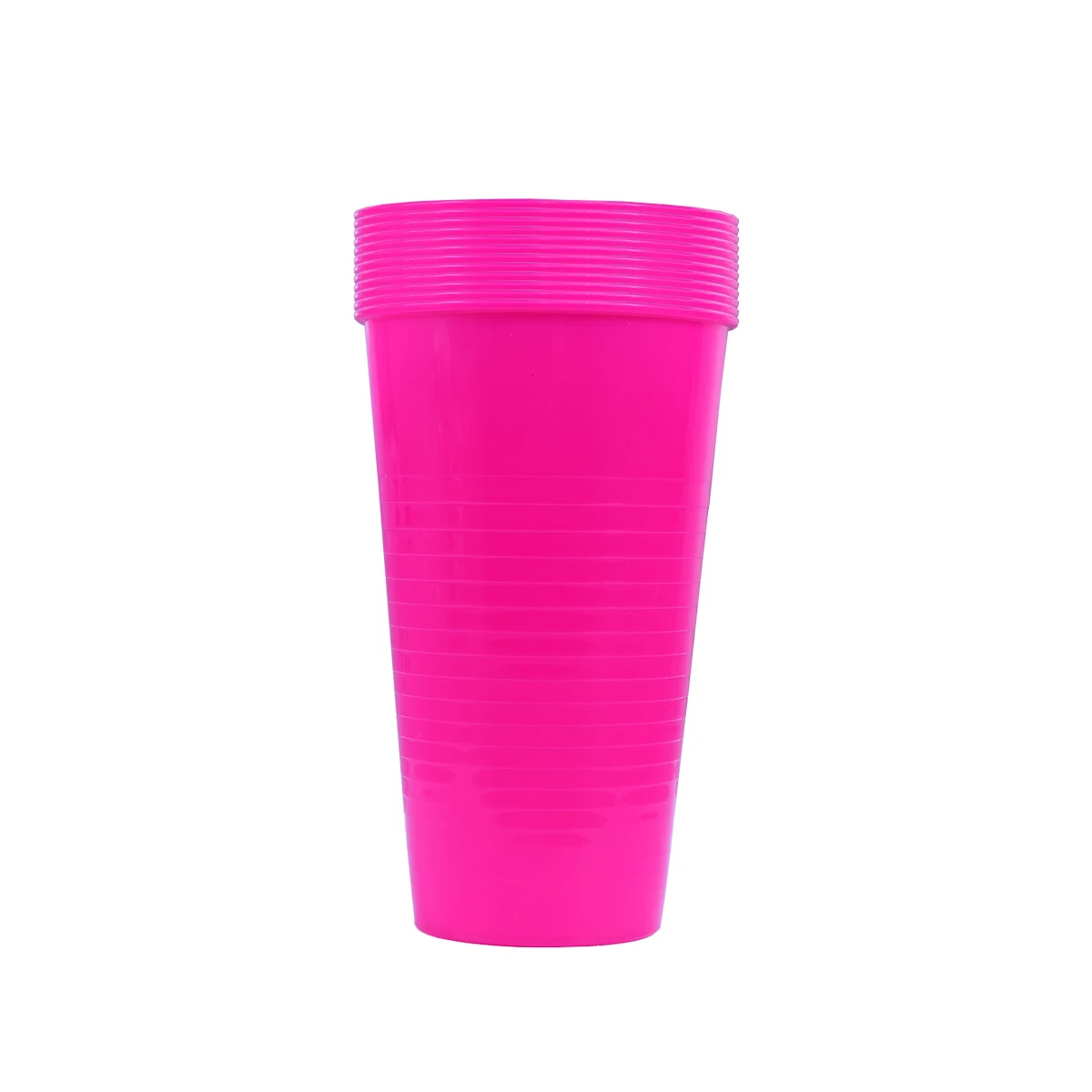

12pcs Plastic Drinking Cups Reusable Holiday Party Tableware Beverage Juice Cups Party Supplies (Red)