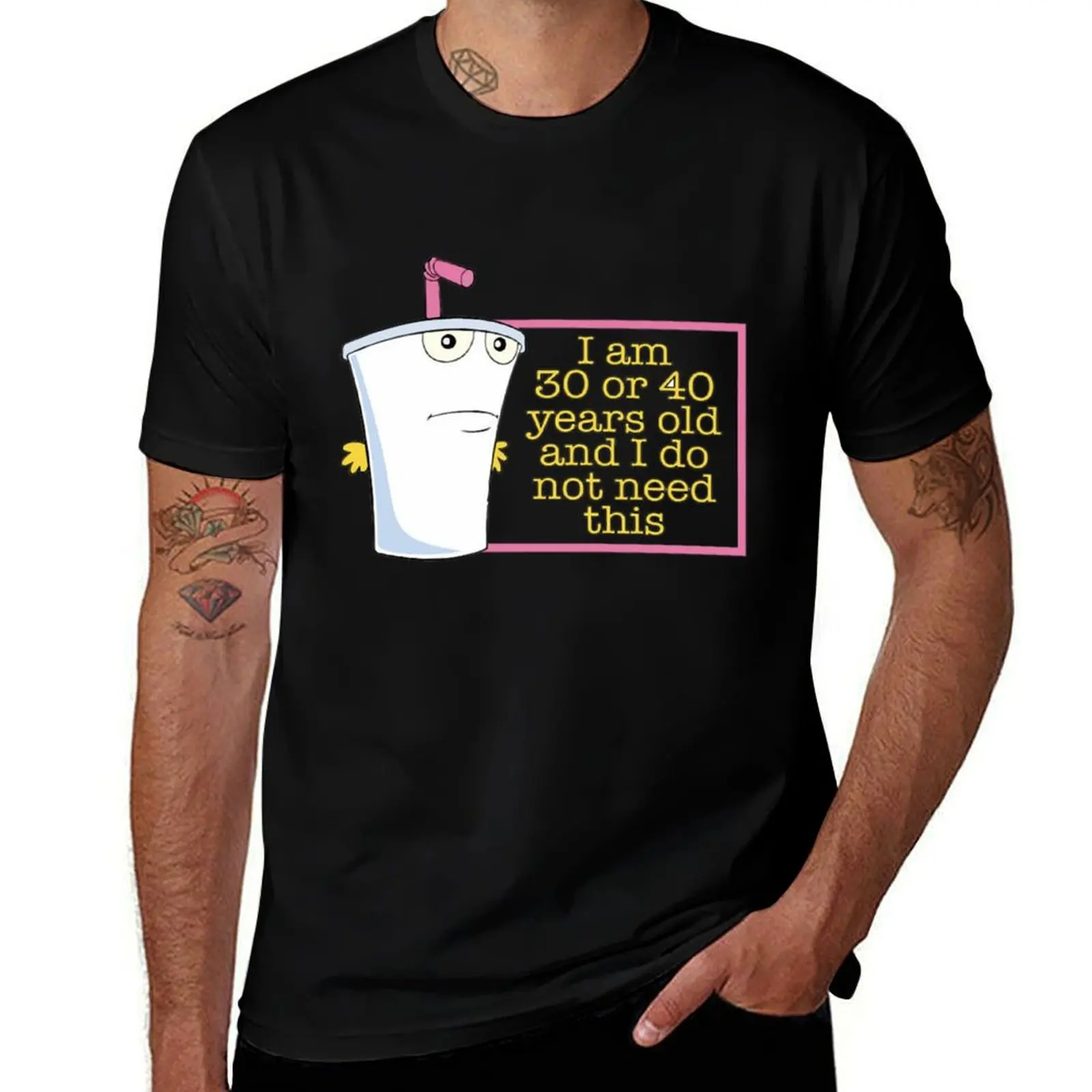 

Vintage Aqua Teen Hunger Force T-Shirt cotton tshirt 100% man t shirt summer T-Shirt