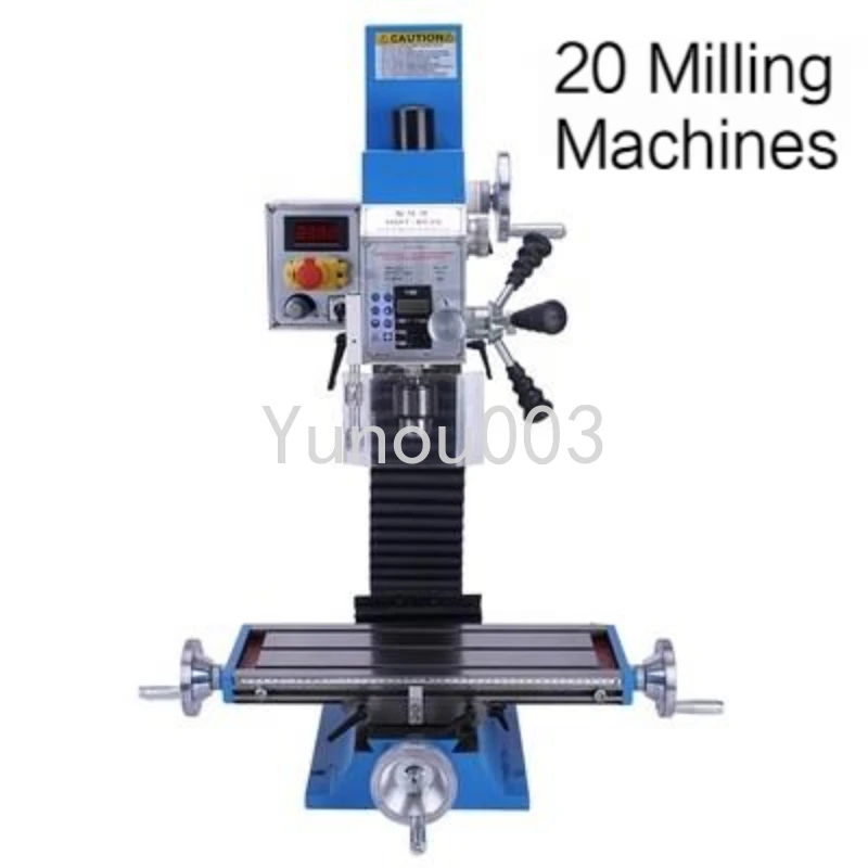 Microfresatrice ad alta precisione Piccola perforatrice e fresatrice Casa multifunzionale Tutta la locomotiva Bedton Desktop