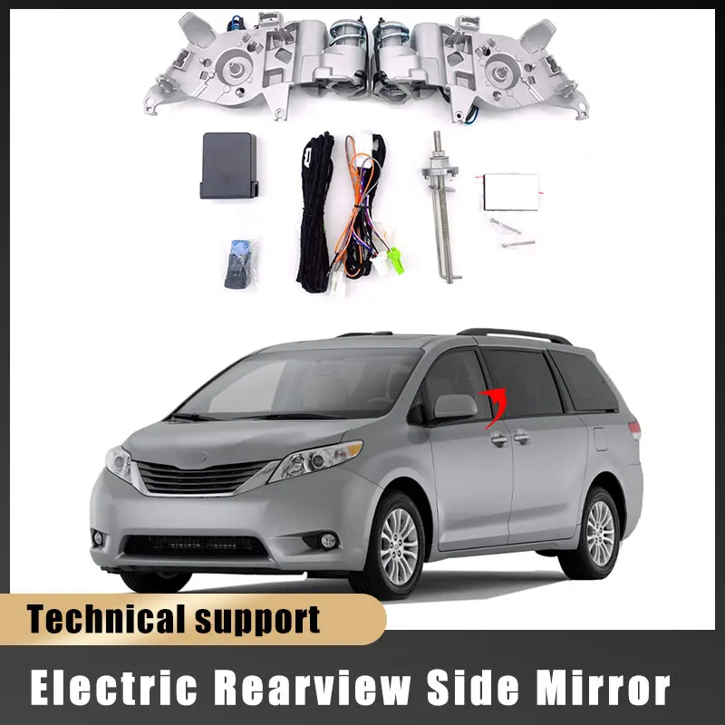 For Toyota SIENNA 2021-2023 Auto Intelligent Automatic Car Electric Rearview Side Mirror Folding System Kit Module