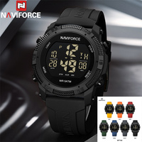 NAVIFORCE Digital Watch Men Military Sport Chronograph Wristwatch Date Week Alarm Waterproof Original Male Electronic Clock 7104