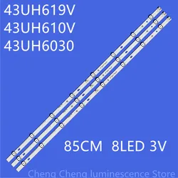 43-calowe podświetlenie LED dla 43 uh619v 43 uh610v 43 uh6030 UF64 uhd _ a 43 lh5700 43 lh60fhd HC430DGG-SLNX1 43 uf6400 43LG 85CM 8LED 3V