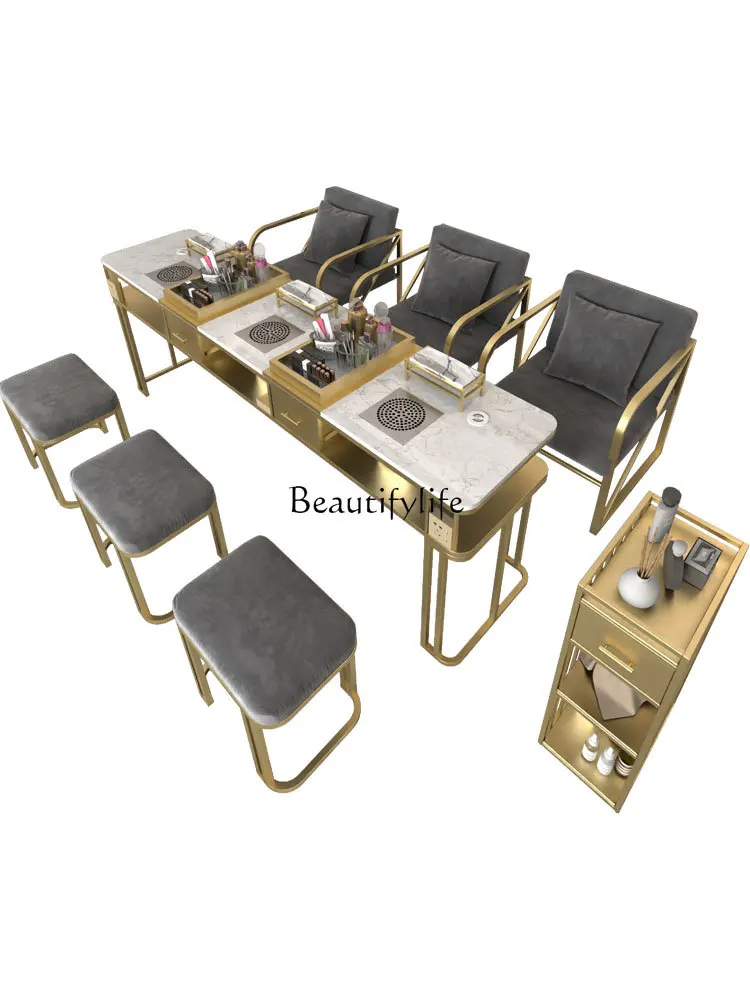 

New Fashion Nail Table with Storage Drawer