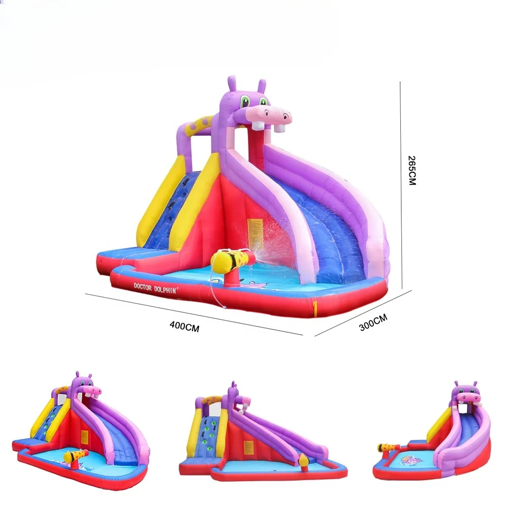 Top Selling Baby Animal Inflatable Bouncer Water Party Slide Castle Bouncy Castle Inflatable Bounce House for Kids