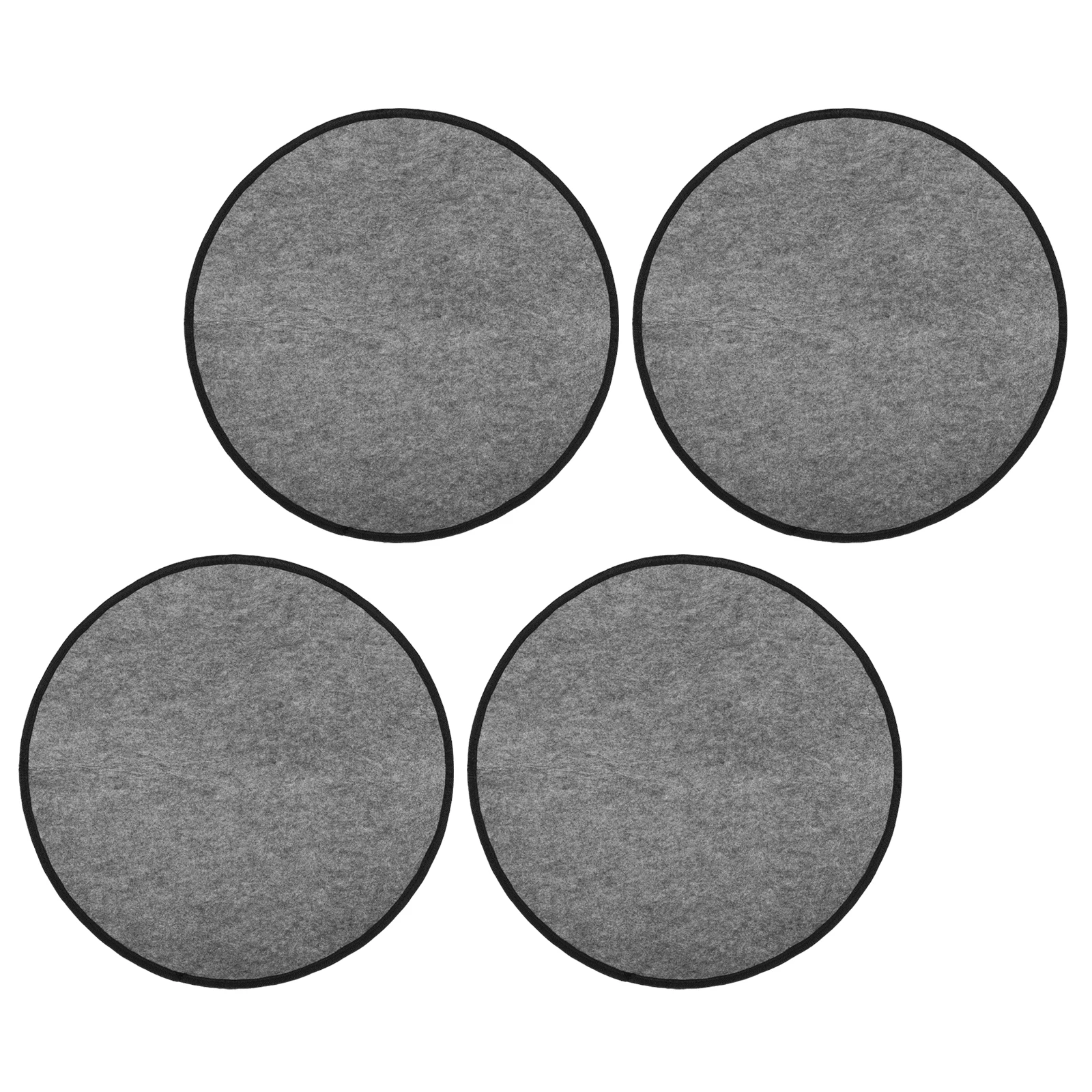 

4 Pcs Dust Cover Felt Pad Storage Protector Wheel Felts Tire Storage Covers For Cars Motorcycles Car Tire Accessories