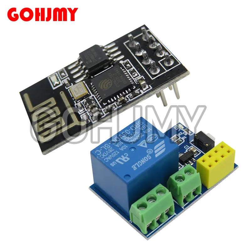 ESP8266 ESP-01 ESP-01S 5V WIFI Relay Module DHT11 Temperature Humidity Sensor Module Wireless WIFI Module NodeMCU Smart Home IOT