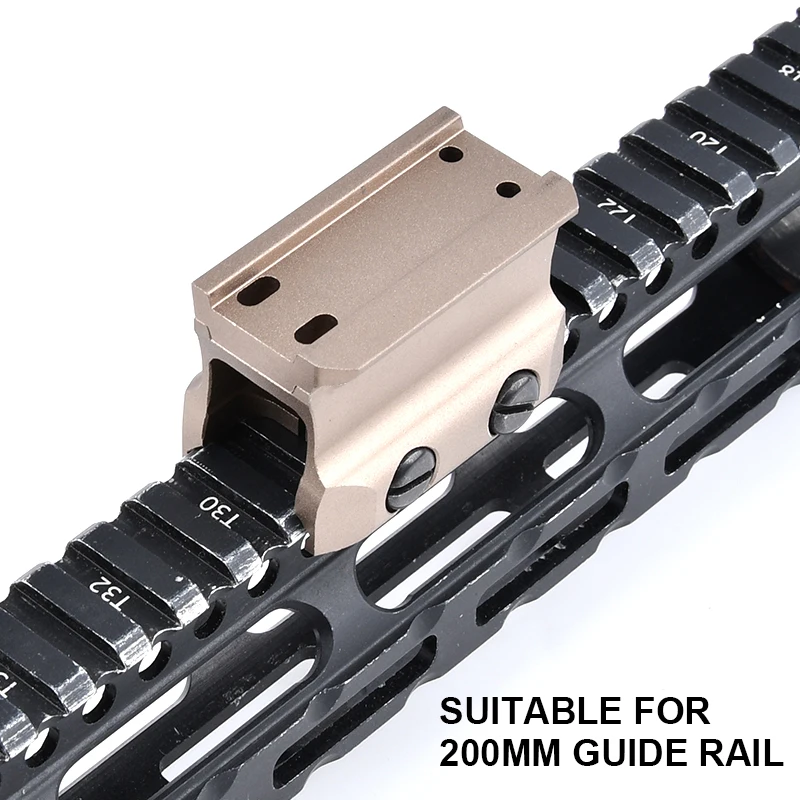 Metalowy mikro-mocowanie DD do kolimatora typu Red Dot, pasujące do T1T2 H1 H2 M5 z szyną Picatinny 20mm, akcesoria do pistoletów Airsoft M4 AR15.