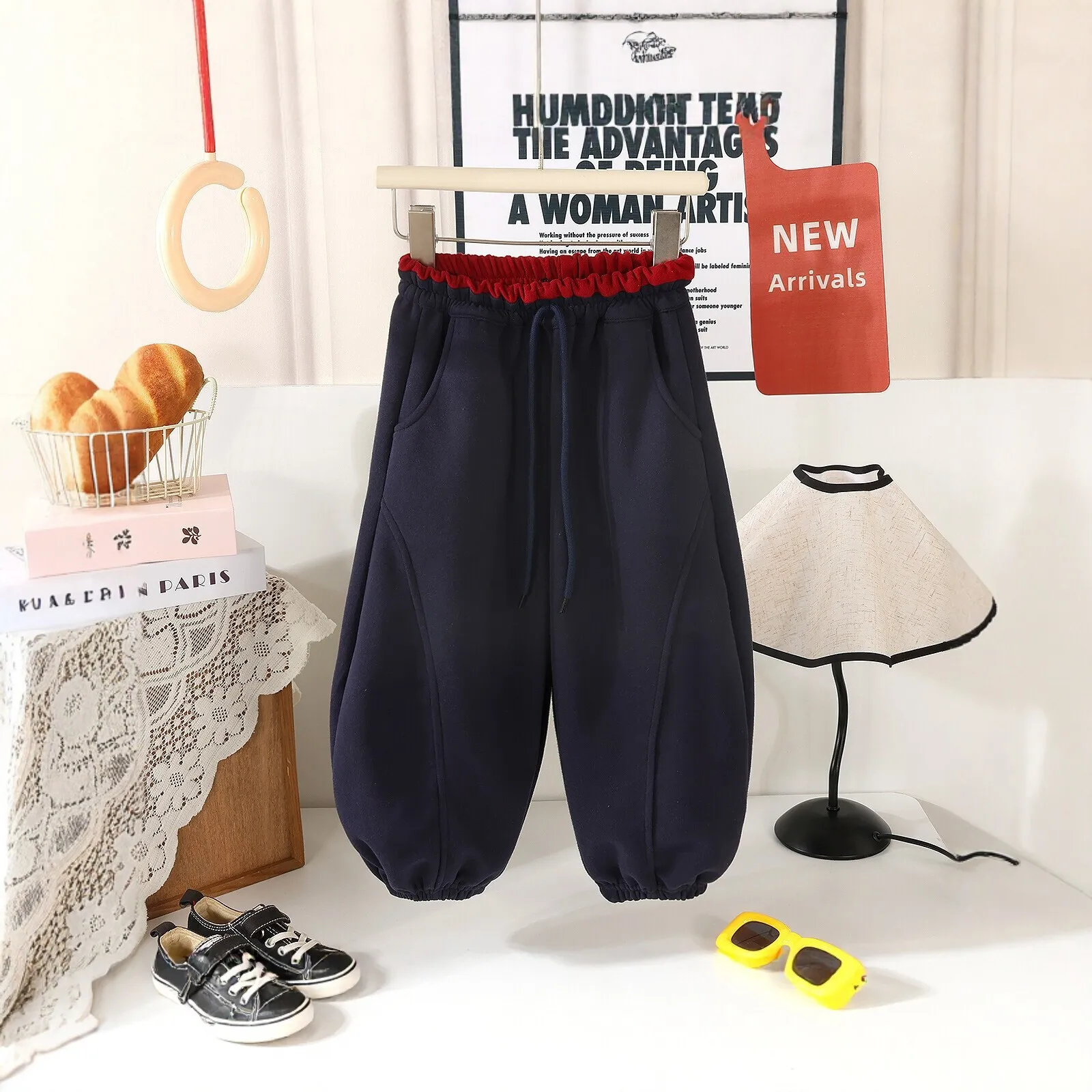 Korea Baby Boy Sweatpants Children Autumn Long Pants Kids Boys Sport Solid Color Trousers Infant Panties Toddler Spring Bottoms