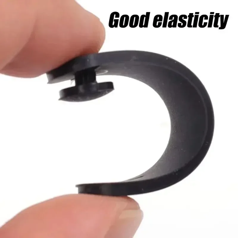 Motorcycle Elastic Harness Power Cord Tie Fix Securing Cable Rubber Frame Wiring Clutch Line Brake Ties Accessories 1-50pcs