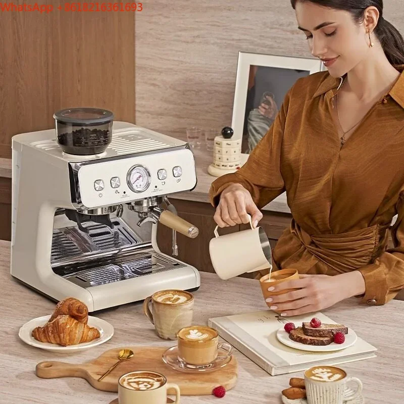 2026 Limited Offer Second-generation S Coffee Machine Household Small Italian Grinding Integrated Coffee Machine