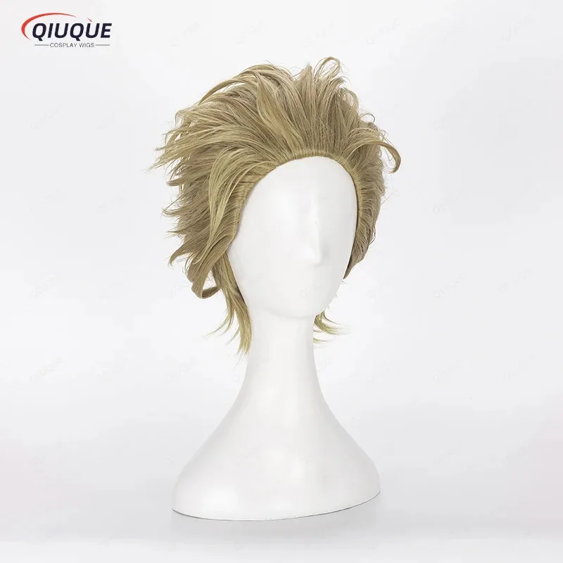 2025 yiyi جودة عالية رقم 2 هوكس هوكس قصير تأثيري Boku no Hero Academia مقاومة للحرارة الباروكات + غطاء شعر مستعار مجاني