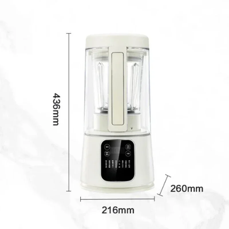1.5L Low Noise High Speed Blender With Heating Function Noise Reduction Non-Stick Base One-Button Cleaning 220V factory price