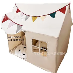 Children's Tent Indoor Play House Moveable Small House Castle Children's Toys Gift Indoor Entertainment Fence