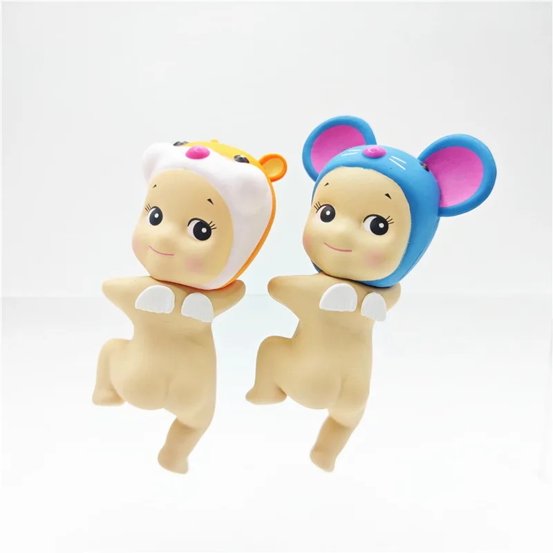 Sonny Angel Hippers Blind Box Looking Back Series Cute Figurine Doll Statue 20th Figure Collectible Model Toys Christmas Gifts