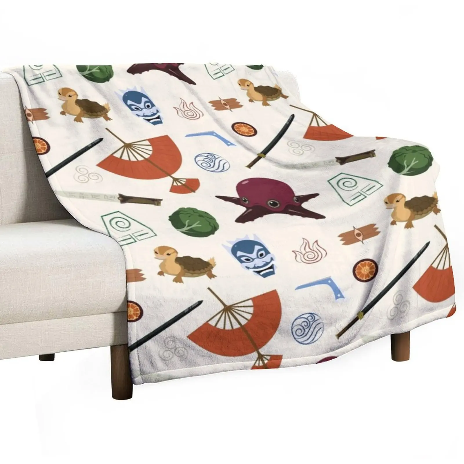Avatar Medley Throw Blanket Luxury Designer halloween For Sofa Thin Custom for babies Soft Blankets