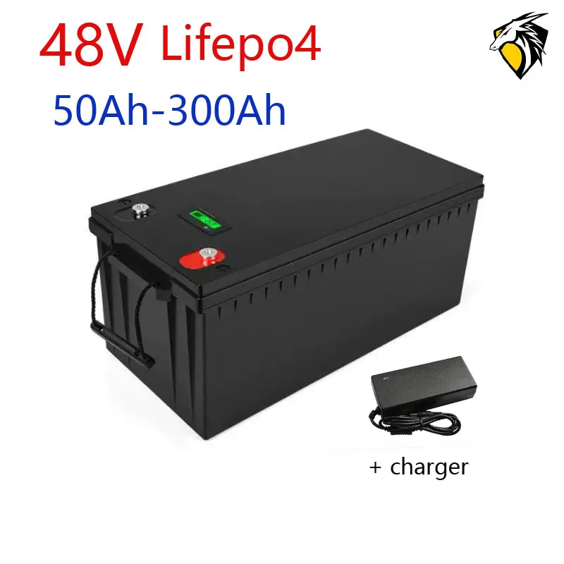 

48V 50Ah 100Ah 150Ah 200Ah 300Ah Lifepo4 Lithium Battery pack bluetooth Parellel for Solar system 3000W 5000W 6000W Inverter