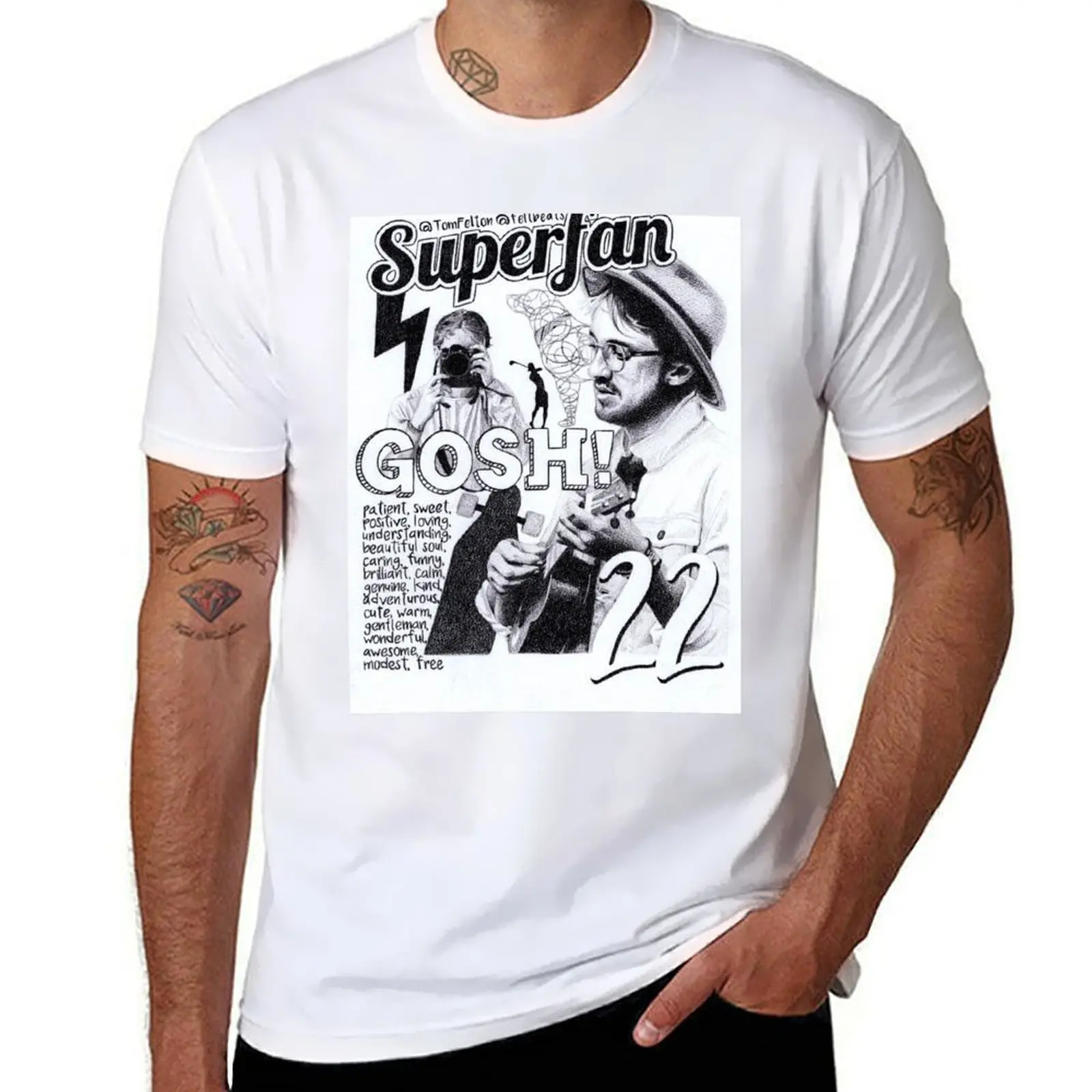 

Feltbeats GOSH Design T-Shirt man t shirts high quality luxury brand g man t shirts for men T-Shirt