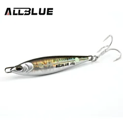 ALLBLUE LEVIN Metal Jig 18g 26g Artificial Bait Jigging Spoon Fishing Lure Hard Lead Off Shore Casting Saltwater Bass Tackle