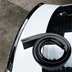 General purpose spoiler 1.5M car design carbon fiber shiny black spoiler car parts modification spoiler modification tail wing