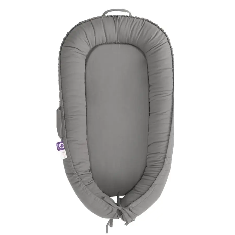 كرسي للرضع، غطاء عش الطفل للفتيات الصغيرات والأولاد، أساسيات حديثي الولادة للطفل 018 شهرًا، 100 قطن قابل للتنفس رمادي #1