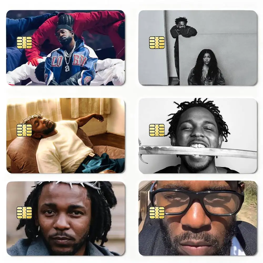 Hip Hop Rapper K-Kendrick Sticker Decoration Creative Bank Card Bus Metro Waterproof Sticker