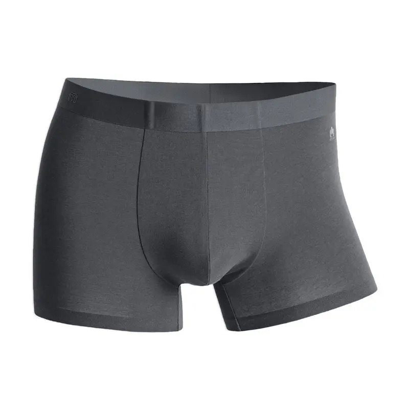

Maden 2026 New Cotton Antibacterial Boxer Briefs Mens Mid High Waist Breathable Anti Odor Underwear Blue Soft Silk Men's Briefs