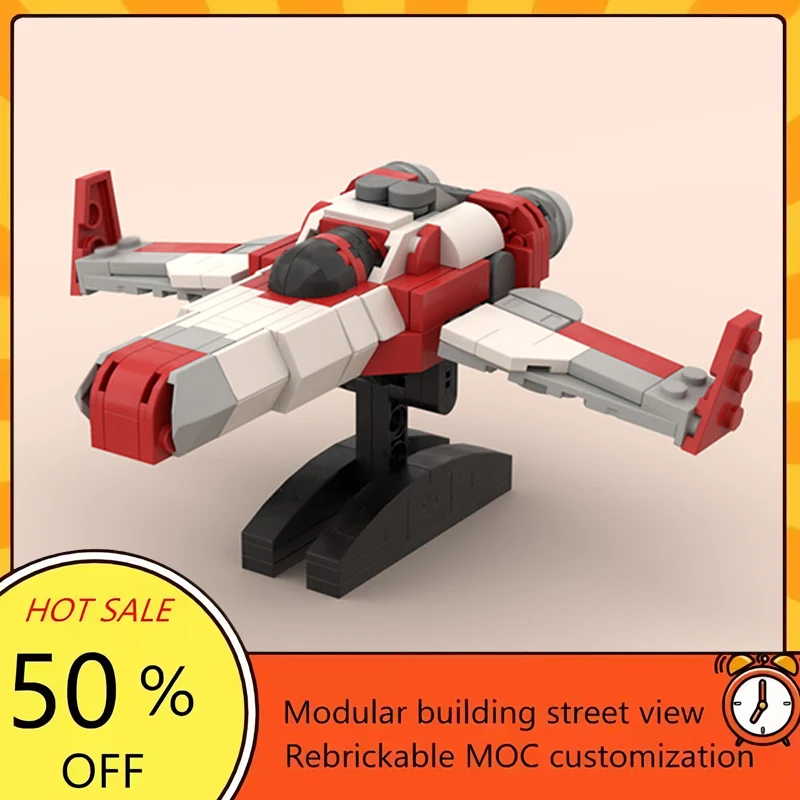 

180PCS Popular Space War Movie Model MOC Building Bricks Fighter Jet Modular Technology Gifts Holiday Assemble Children Toy Suit