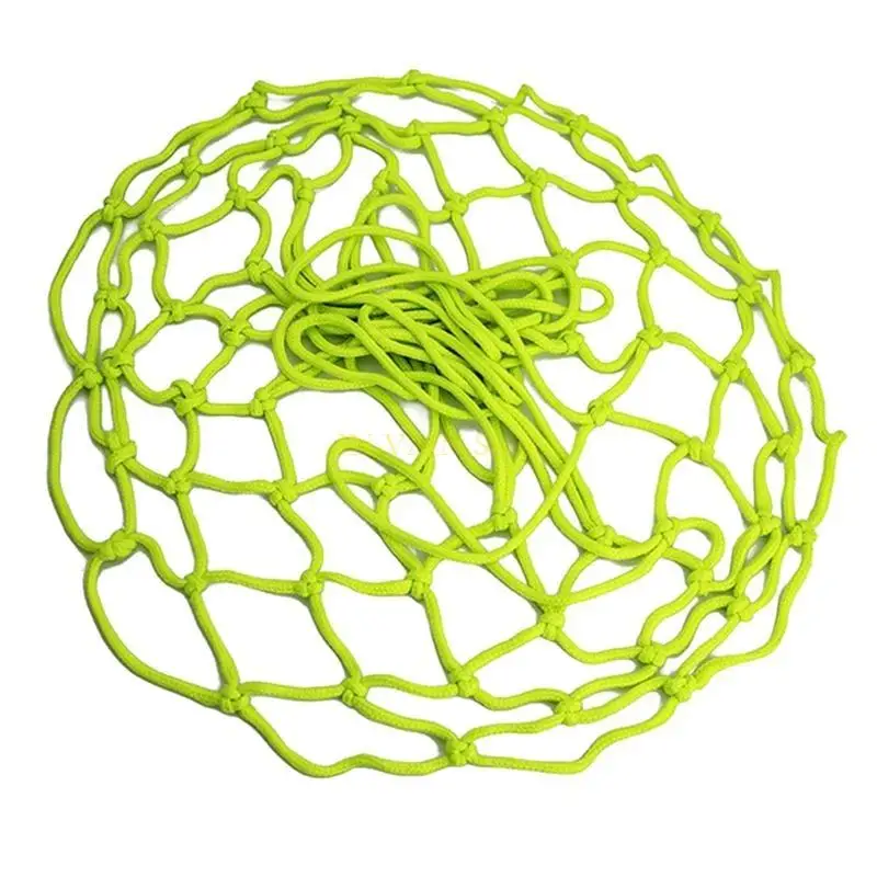 

M5TC Green Fluorescent Basketball Net Night Sports Outdoor Standard Size Nylon Basketball Net Sports Goods
