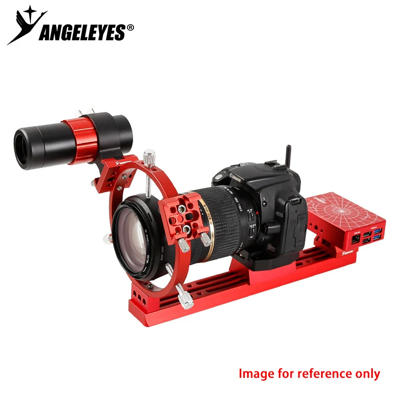 Angeleye 15mm/20mm Spacer Black Astronomical Telescope Guide Ring Photography Ring Horizontal Lifting Accessory