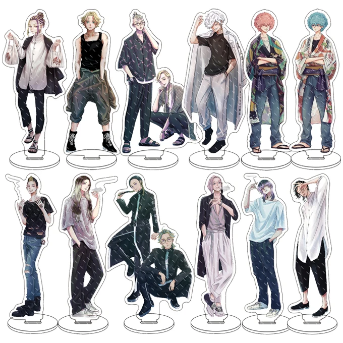 Tokyo Revengers Acrylic Handicrafts Anime Merchandise Stand Cute Items Kawaii Fans Gifts Keychain Backpack Accessory Pendant