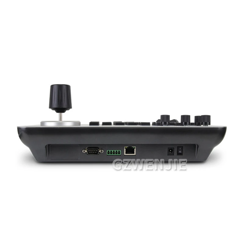 Pengontrol PTZ jaringan Joystick 4D mendukung kamera ONVIF VISCA pengontrol keyboard IP pengontrol keyboard konferensi video IP