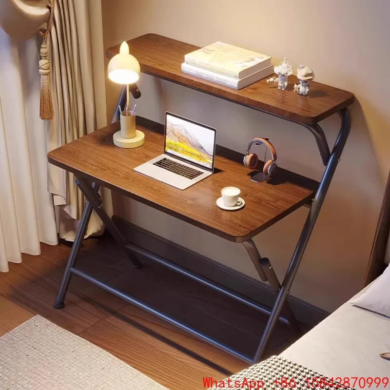 Scrivania per computer pieghevole per camera da letto