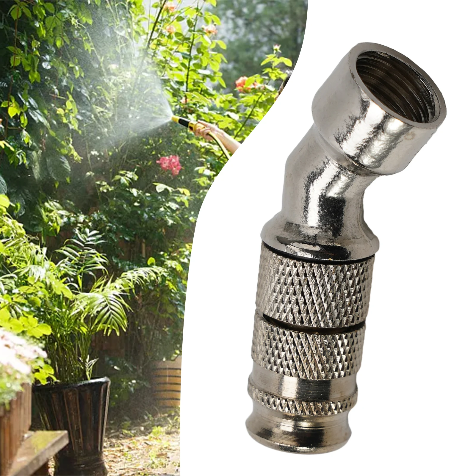 

1x Adjustable Brass Atomization Nozzle Spray Garden Cleaning Part Agricultural Garden Irrigation Sprayer Nozzle For M14*6cm