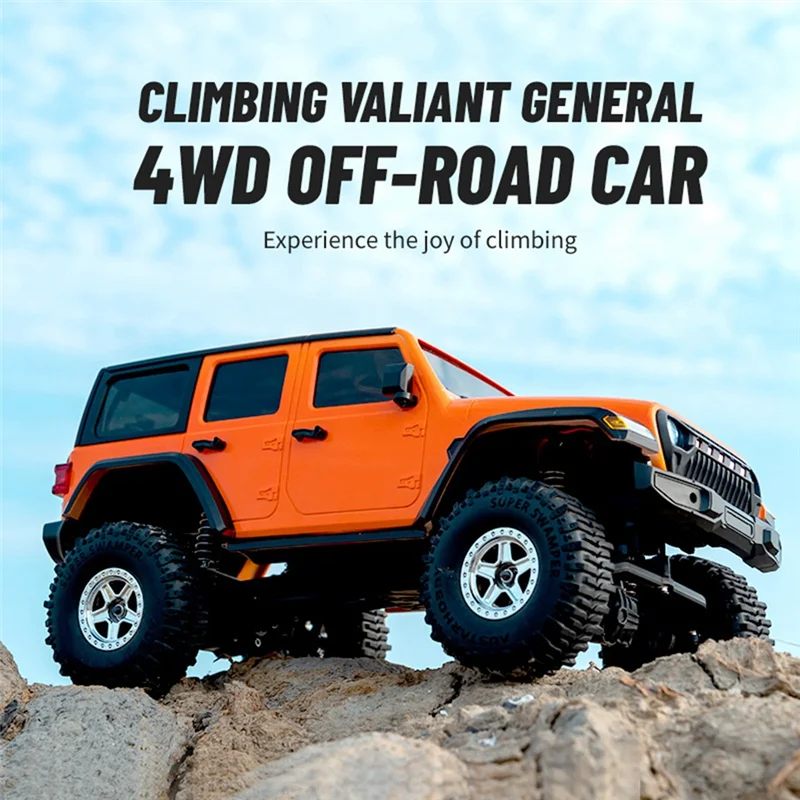 WOWFU-RC Model Auto Simulatie Jeep 1:18 RC Auto 2.4G Volledige Schaal Off-Road Crawler Klimmen Afstandsbediening auto Gift