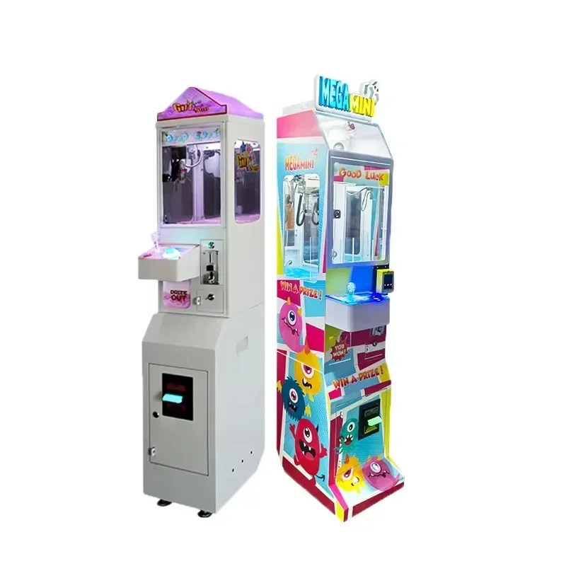 Mega Mini Claw Machine Coin Operated Small Doll Claw Machine Prize Locker