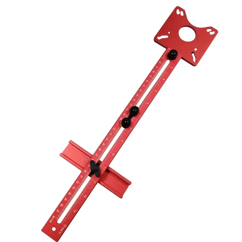 1 راوتر طحن الأخدود قوس النجارة قطع وطحن أداة مساعدة دائرية الألومنيوم راوتر دائرة قطع الرقصة #5