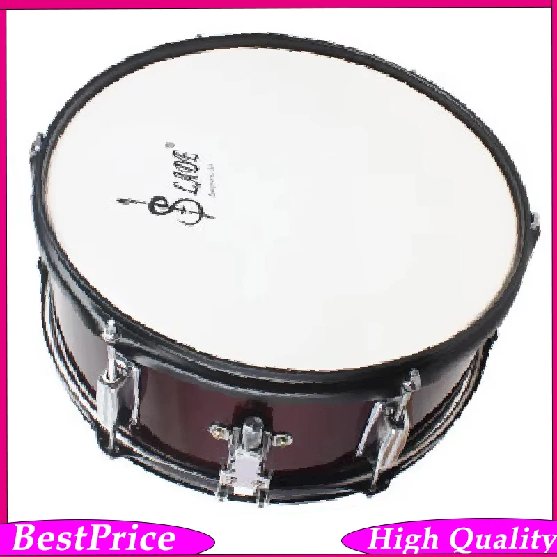 SLADE 14 Inch Snare Drum for Beginners with Drum Tuning Key And Shoulder Strap - Student Practice Percussion Instrument Set