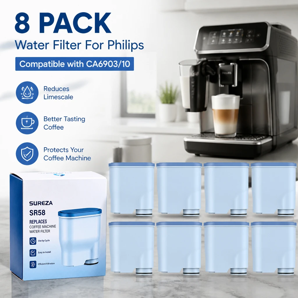 8pack-coffee-maker-water-filter-cartridge-for-philips-ca6903-remove-impurities-original-replacement-water-filters