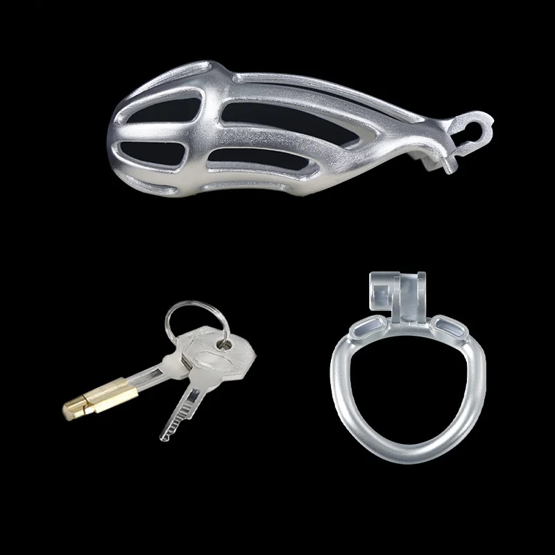 2023 ABS Cobra Chastity Lock Penis Ring CB Lock Chastity Device Cock Cock Cage Anti-cheating Sex Toys Couples Adult Goods Men 18