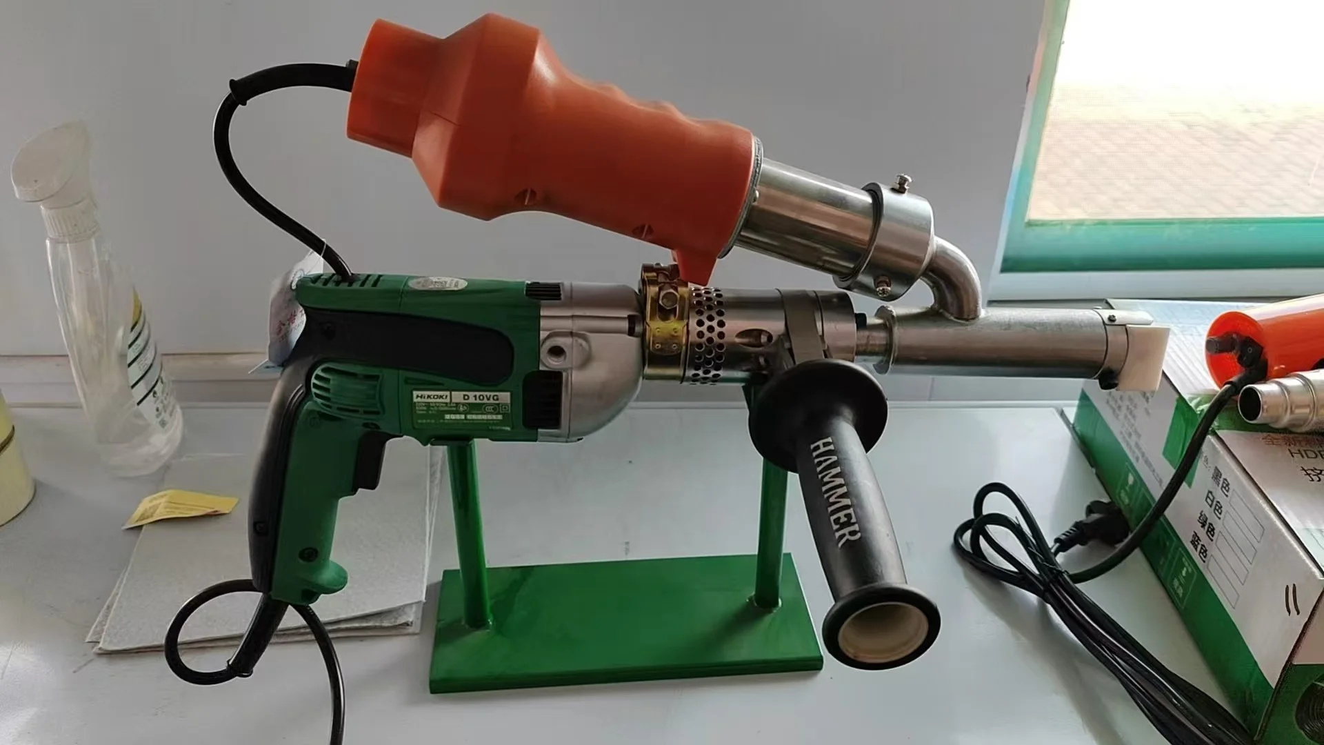 Drill Plastic Extrusion Welder for Plastic Welding PE PP Material