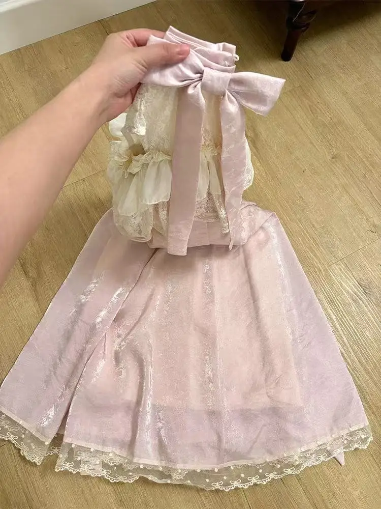 فستان أنيق حلو للنساء عتيق غير رسمي Y2k برقبة على شكل حرف v فساتين حفلات مسائية صيفية ضيقة ملابس ضيقة أنيقة للشارع