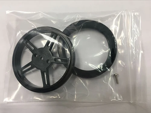 2PCS Fit Onto The 3mm D Shafts Of Pololu Mini/Micro Metal M Gearmotor N20 Wheel 60*8mm
