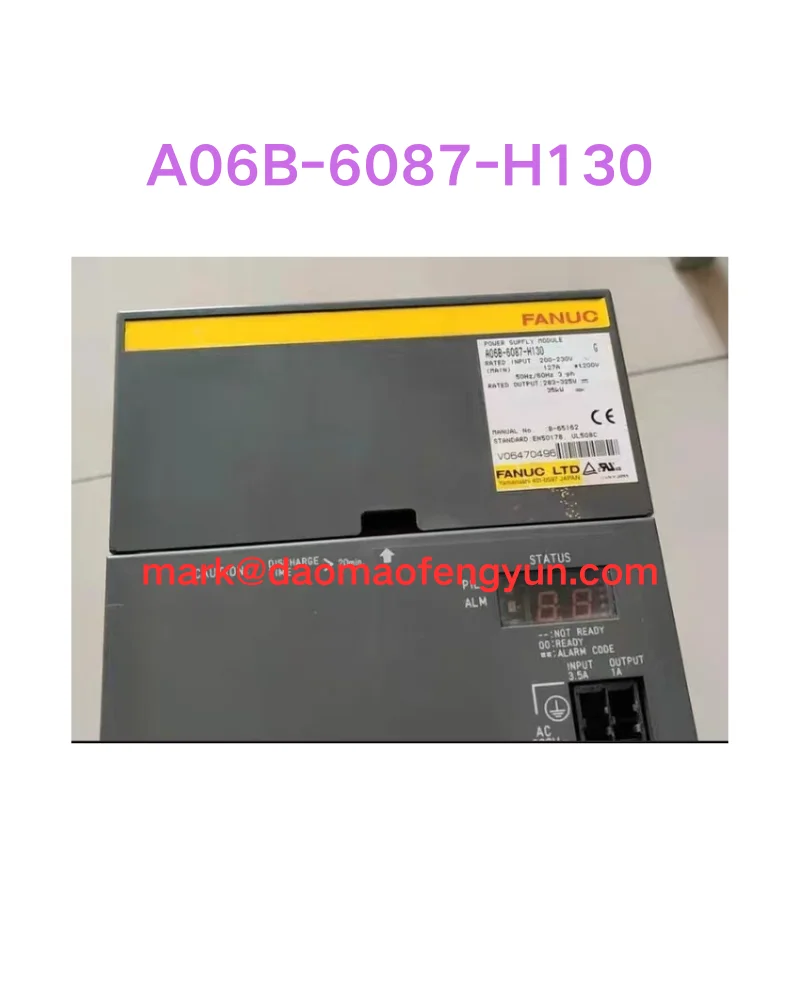 

A06B-6087-H130 Used servo drive test ok