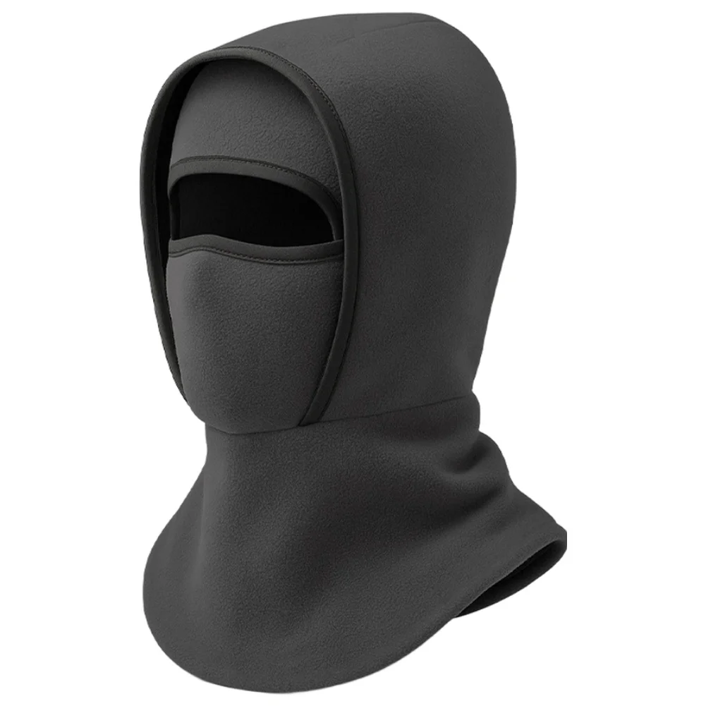 Adult Unisex Fleece For Balaclava Windproof Ski Mask with Glasses Opening for Cold Weather Protection Cycling Skiing Use