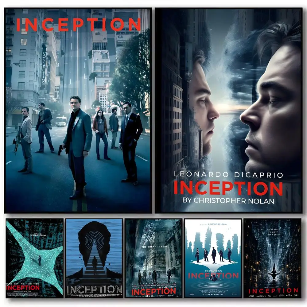 Movie I-Inception Poster High-definition  poster stickers, suitable for bedroom, living room, home decoration