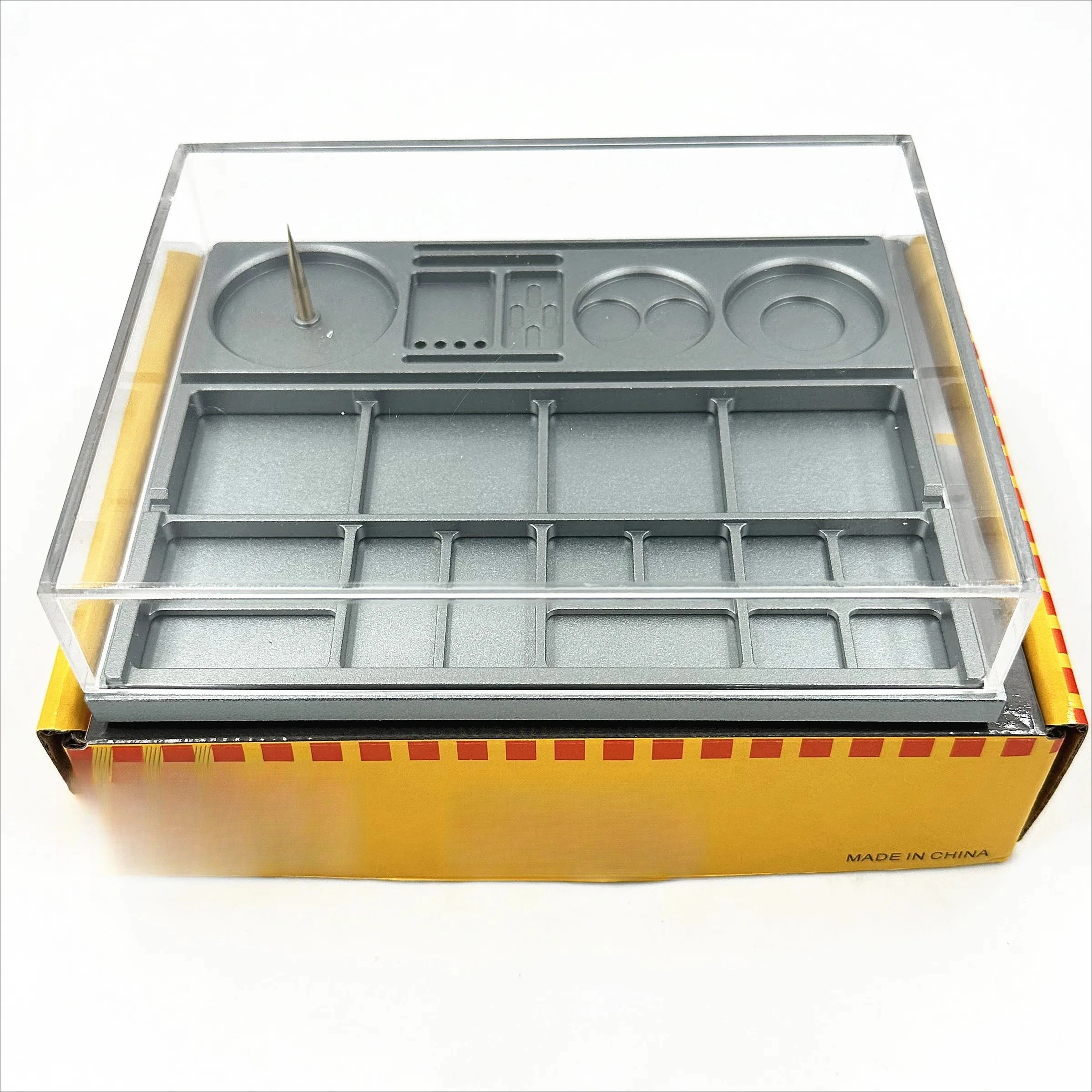 Watch Repair Tool Multifunctional Parts Box Dust Cover Can Be Used To Place Watch Balance Wheels and Watch Parts