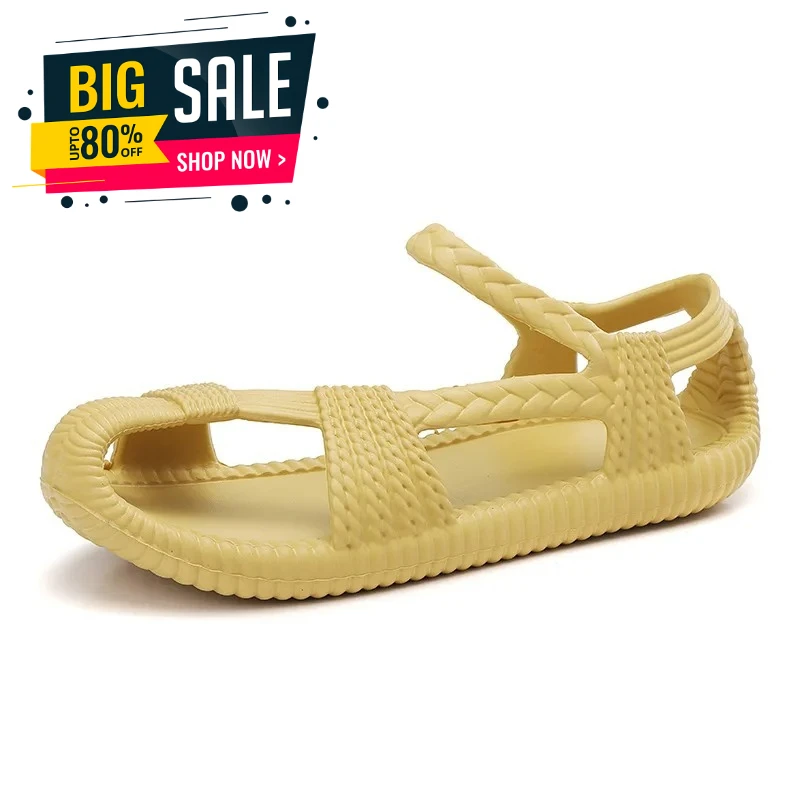 

2026 Men's Summer Fashion Breathable Sandals Casual Hollow out Beach Soft Bottom Comfortable Outdoor Wear Korean Style Trendy