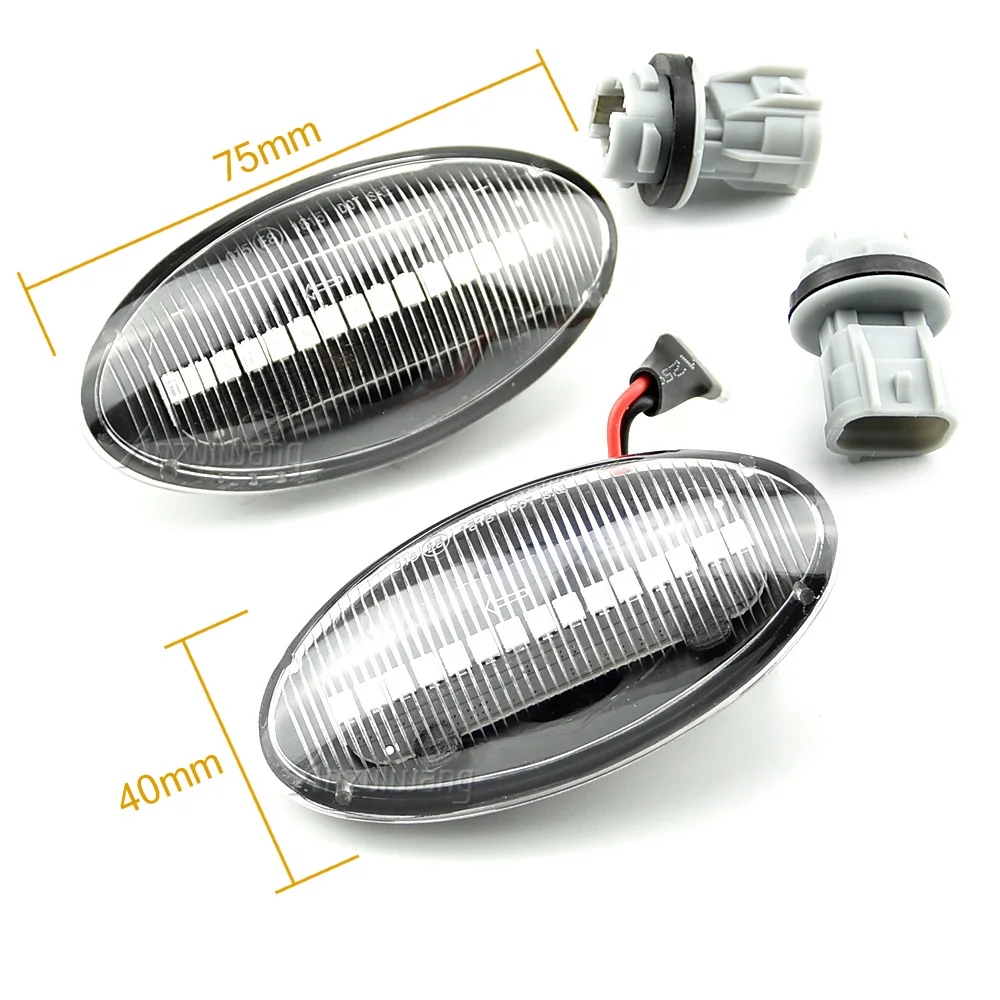 

High quality For Suzuki Grand Vitara JT (2005-2012) Splash EXB22 (2007-) LED Side Marker Lamp Turn Signal Dynamic Lights