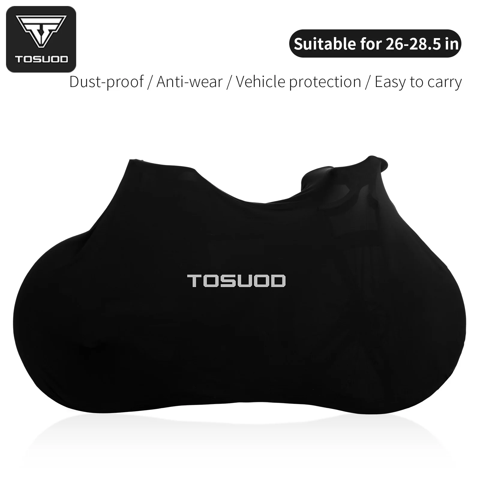

Пылезащитный чехол для велосипеда TOSUOD, полностью защитный, высокоэластичный, для использования в помещении, устойчивый к царапинам, универсальный чехол для горных и шоссейных велосипедов